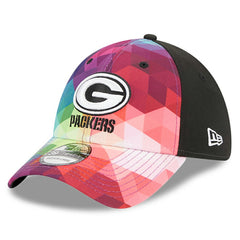 Green Bay Packers New Era 2023 NFL Crucial Catch 39THIRTY Flex Hat Pink | NFL