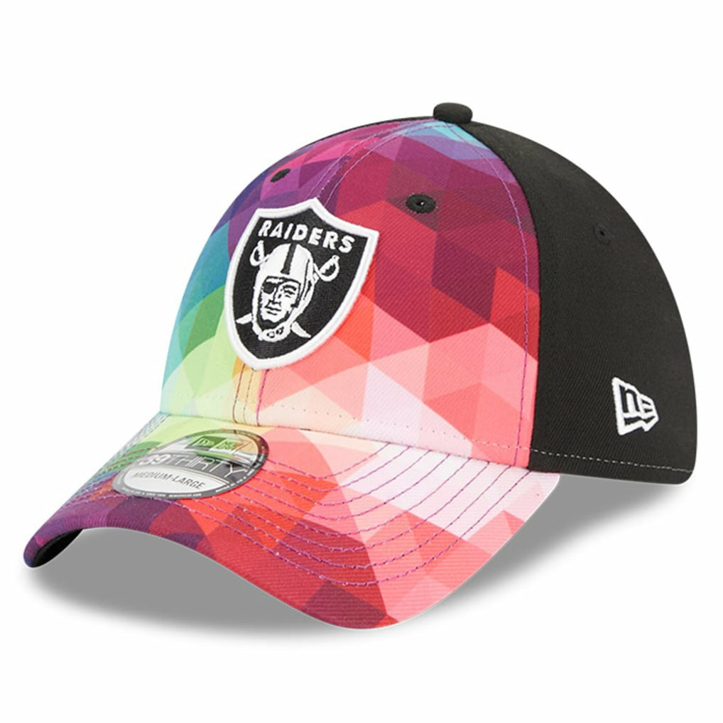 Las Vegas Raiders New Era 2023 NFL Crucial Catch 39THIRTY Flex Hat Pink | NFL