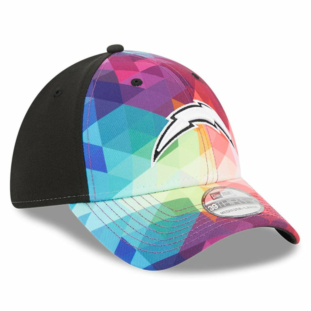 Los Angeles Chargers New Era 2023 NFL Crucial Catch 39THIRTY Flex Hat Pink | NFL