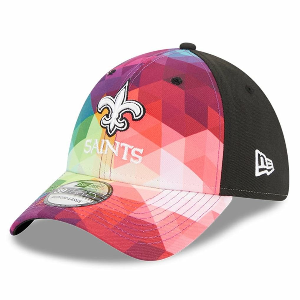 New Orleans Saints New Era 2023 NFL Crucial Catch 39THIRTY Flex Hat Pink | NFL