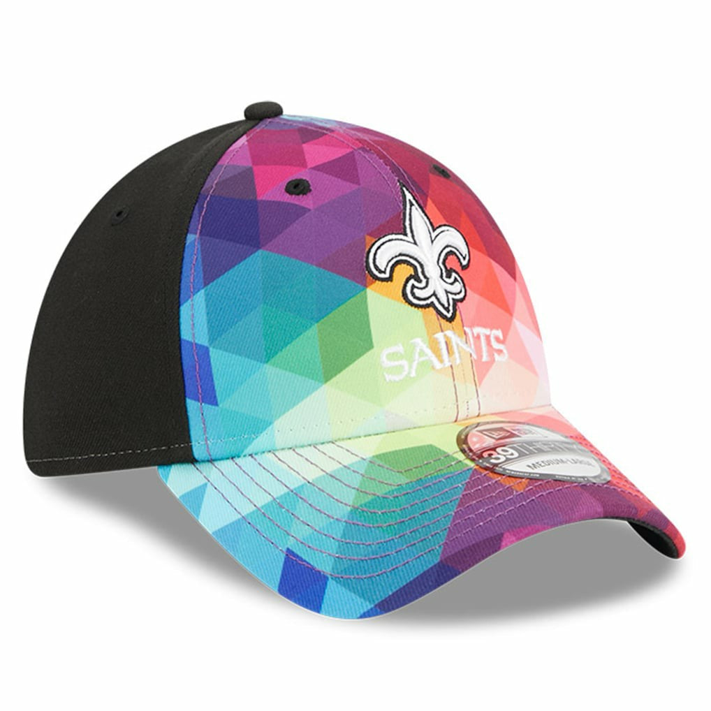New Orleans Saints New Era 2023 NFL Crucial Catch 39THIRTY Flex Hat Pink | NFL