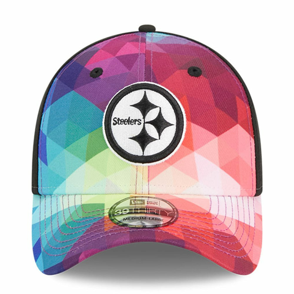 Pittsburgh Steelers New Era 2023 NFL Crucial Catch 39THIRTY Flex Hat Pink | NFL