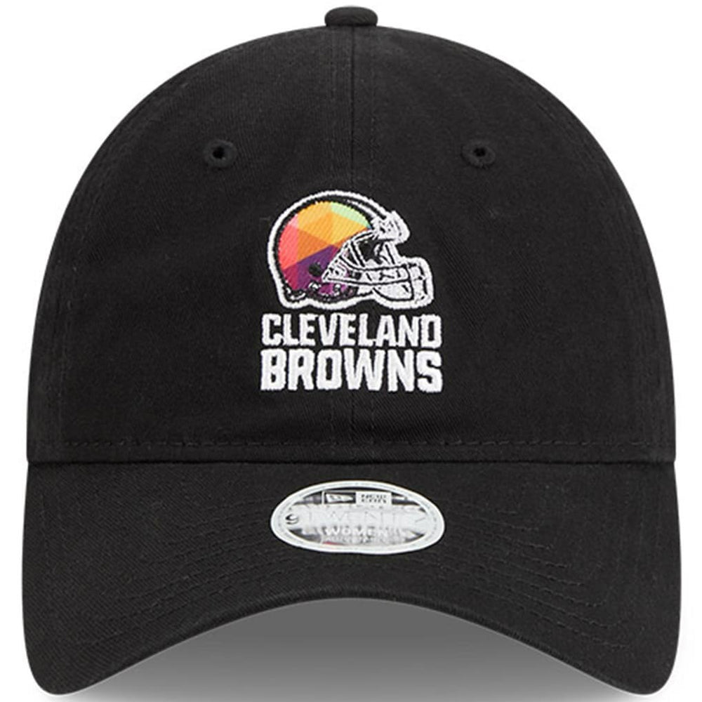 Cleveland Browns New Era Women's 2023 NFL Crucial Catch 9TWENTY Adjustable Hat Black | NFL