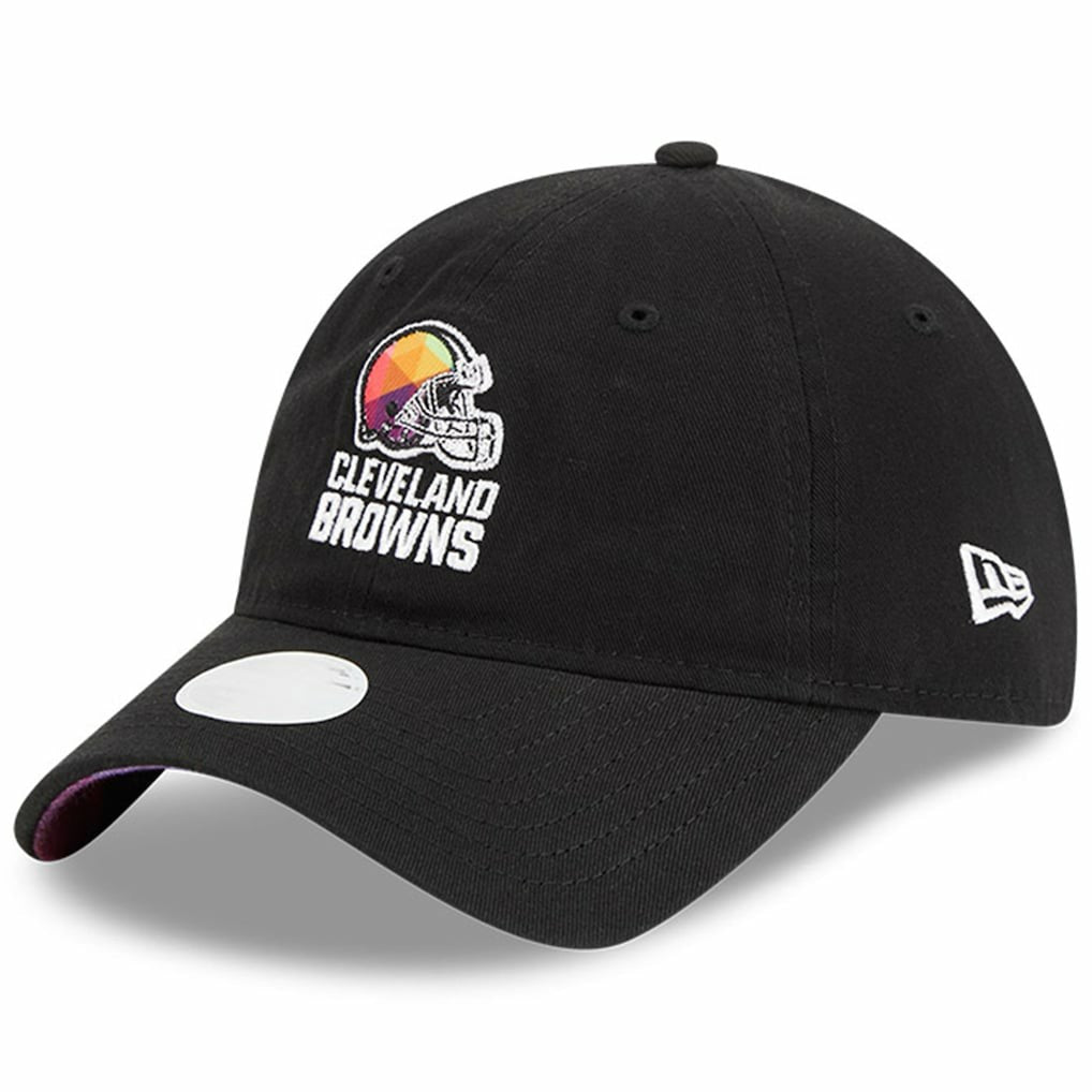 Cleveland Browns New Era Women's 2023 NFL Crucial Catch 9TWENTY Adjustable Hat Black | NFL