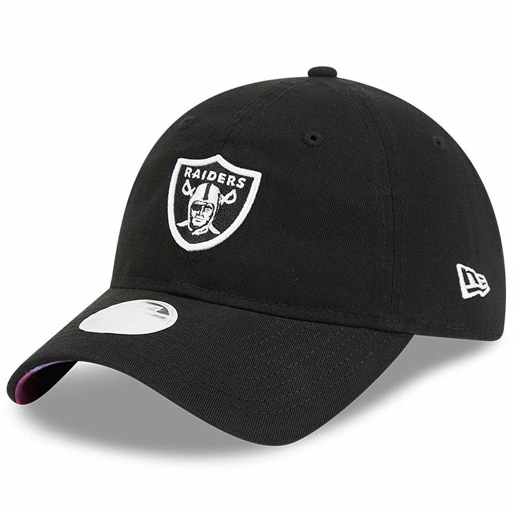 Las Vegas Raiders New Era Women's 2023 NFL Crucial Catch 9TWENTY Adjustable Hat Black | NFL