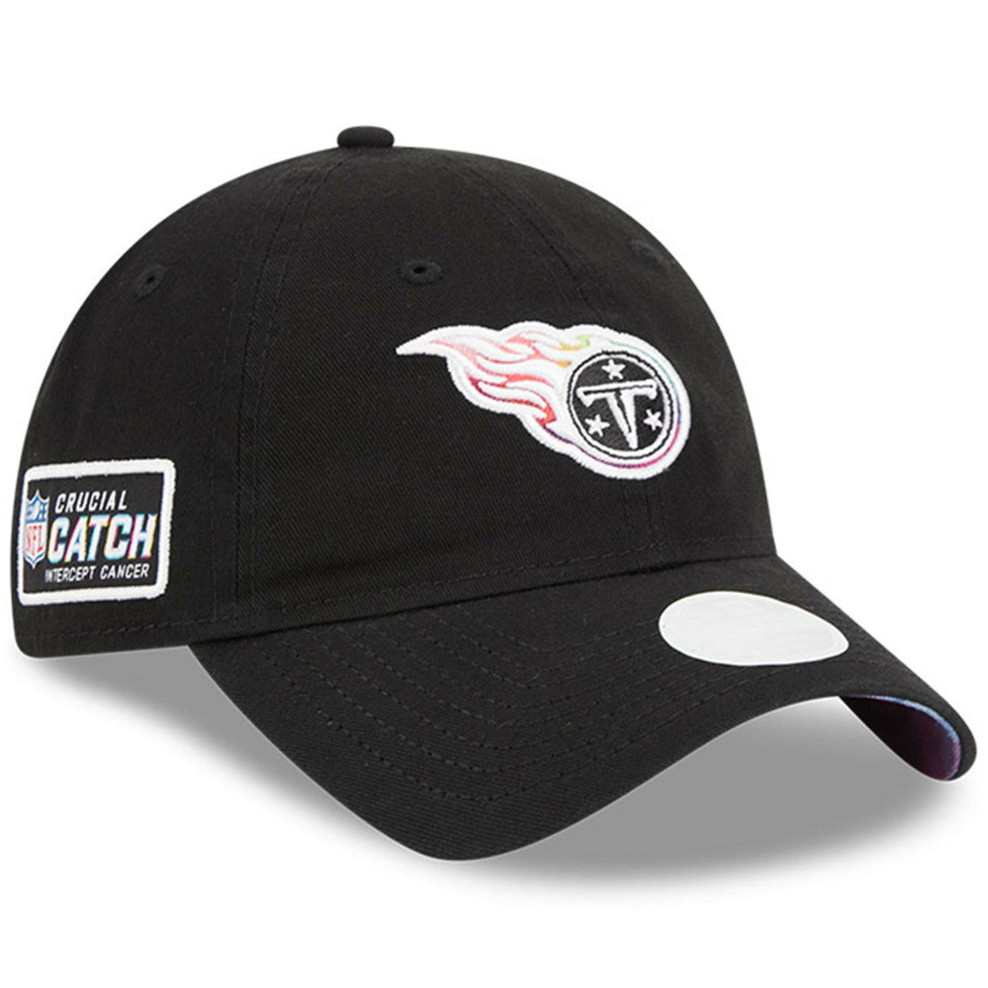 Tennessee Titans New Era Women's 2023 NFL Crucial Catch 9TWENTY Adjustable Hat Black | NFL