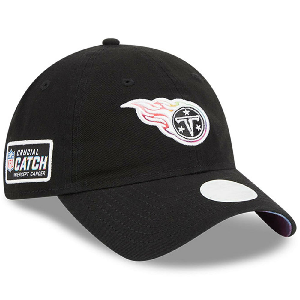 Tennessee Titans New Era Women's 2023 NFL Crucial Catch 9TWENTY Adjustable Hat Black | NFL