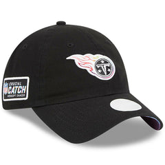 Tennessee Titans New Era Women's 2023 NFL Crucial Catch 9TWENTY Adjustable Hat Black | NFL