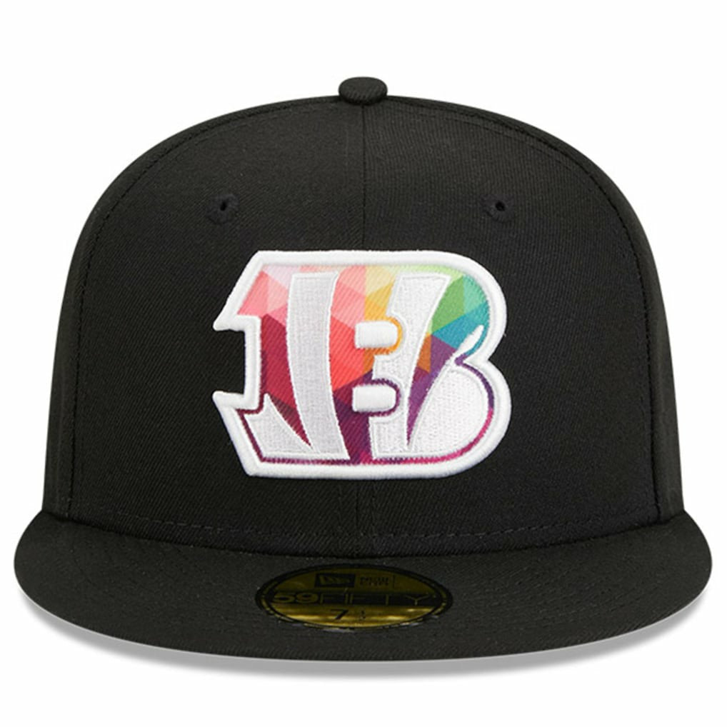Cincinnati Bengals New Era 2023 NFL Crucial Catch 59FIFTY Fitted Hat Black | NFL