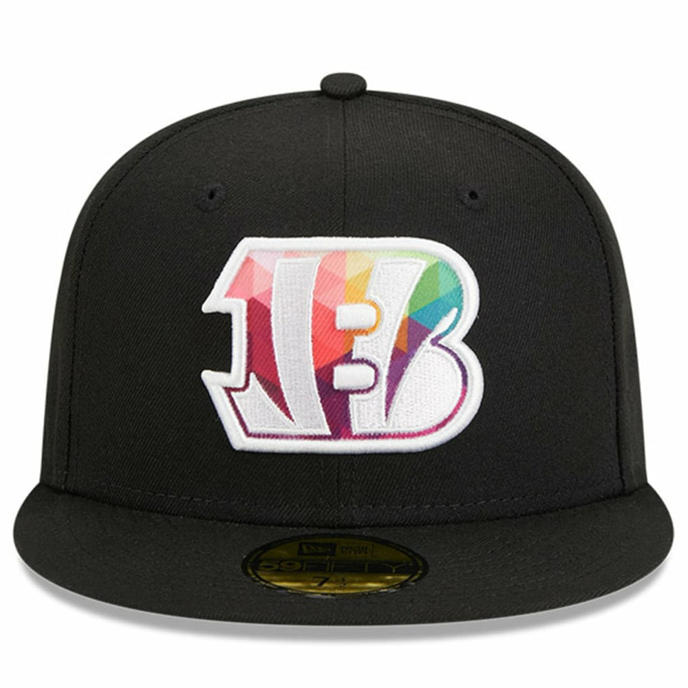 Cincinnati Bengals New Era 2023 NFL Crucial Catch 59FIFTY Fitted Hat Black | NFL