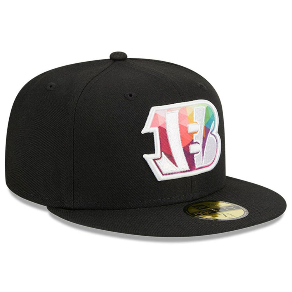 Cincinnati Bengals New Era 2023 NFL Crucial Catch 59FIFTY Fitted Hat Black | NFL