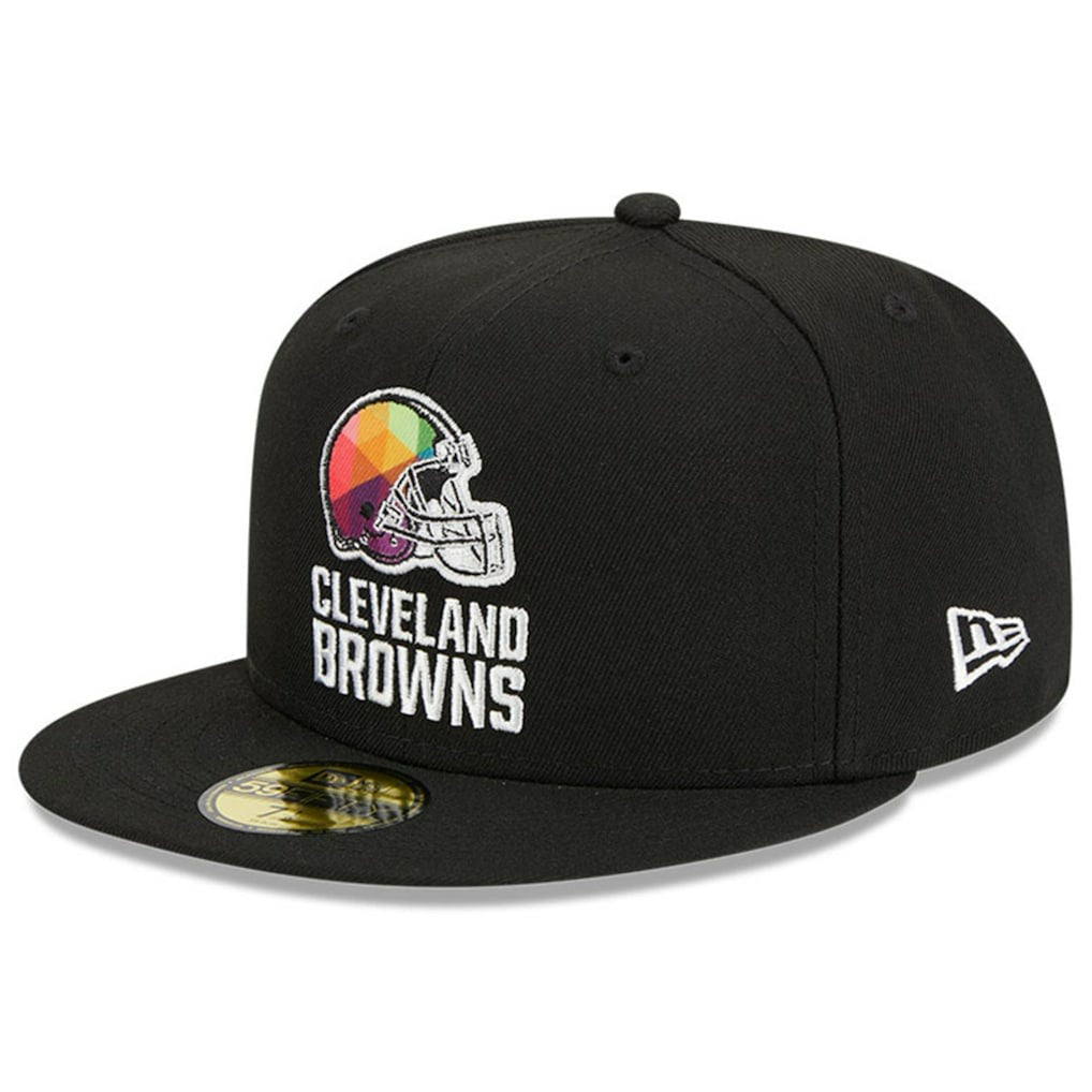 Cleveland Browns New Era 2023 NFL Crucial Catch 59FIFTY Fitted Hat Black | NFL