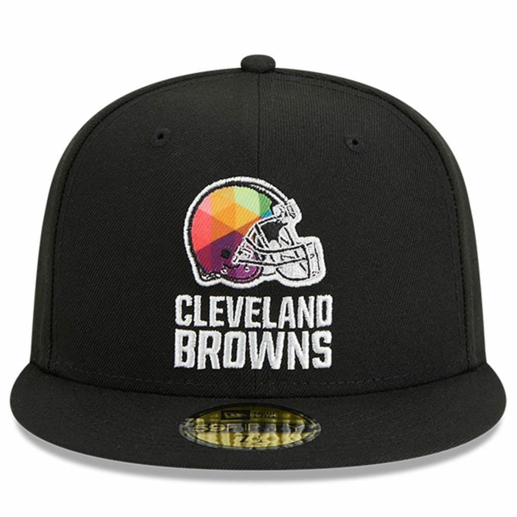 Cleveland Browns New Era 2023 NFL Crucial Catch 59FIFTY Fitted Hat Black | NFL