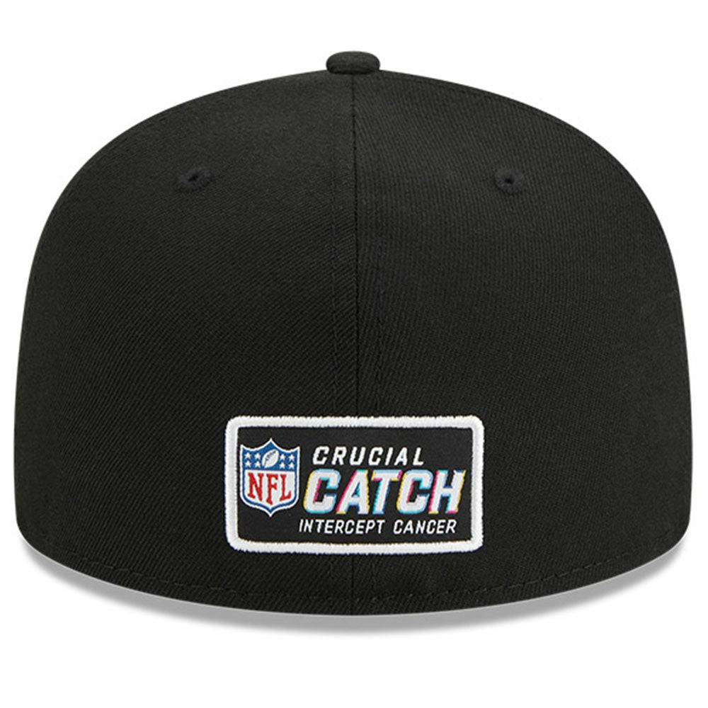 Green Bay Packers New Era 2023 NFL Crucial Catch 59FIFTY Fitted Hat Black | NFL