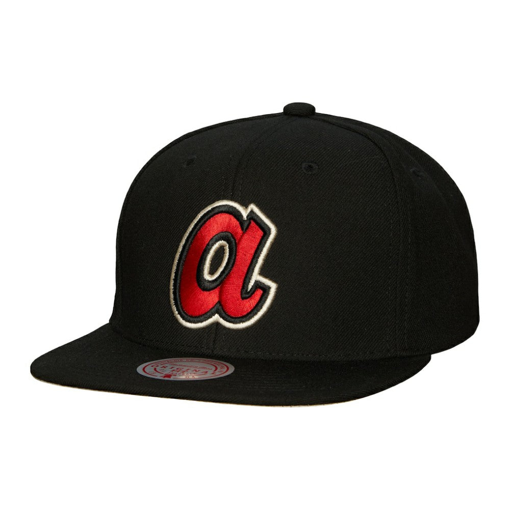Atlanta Braves Mitchell & Ness Cooperstown Collection True Classics Snapback Hat - MLB