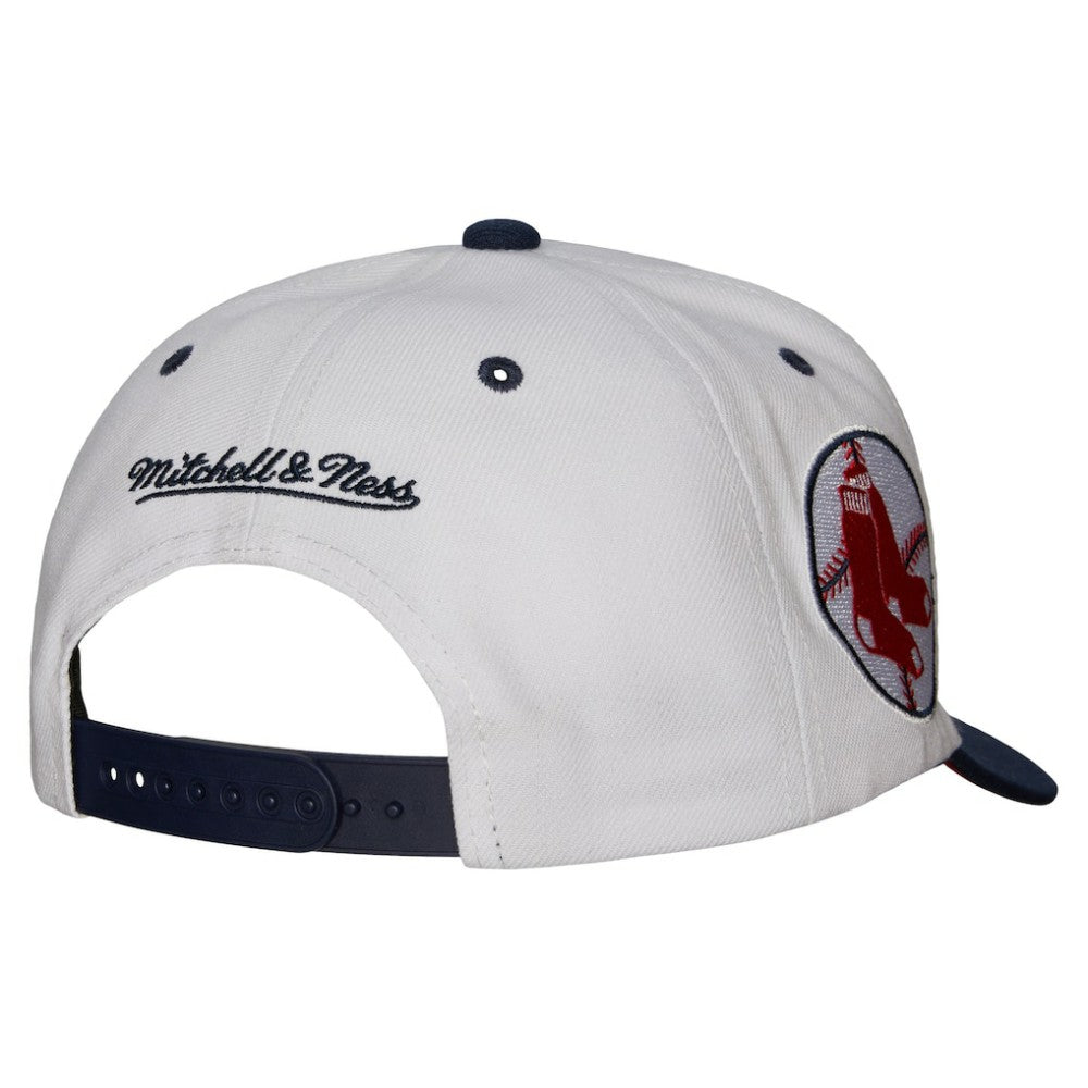 Boston Red Sox Mitchell & Ness Cooperstown Collection Pro Crown Snapback Hat - MLB