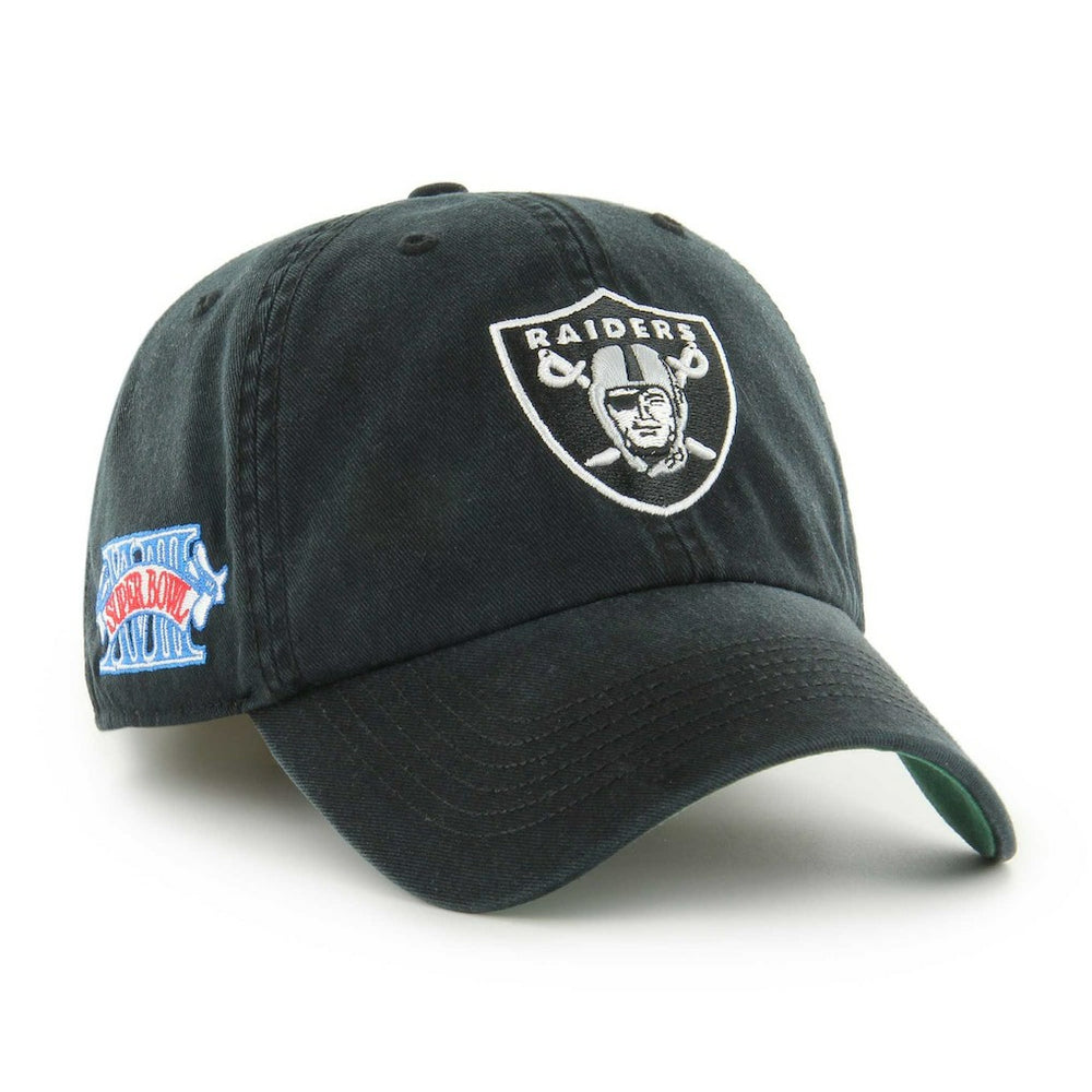 Las Vegas Raiders '47 Sure Shot Franchise Fitted Hat Black | 47 brand