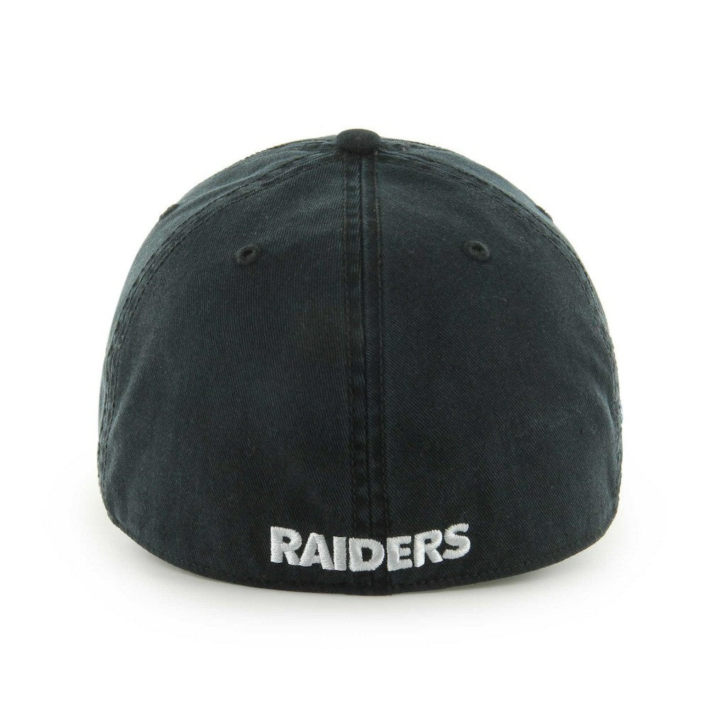 Las Vegas Raiders '47 Sure Shot Franchise Fitted Hat Black | 47 brand