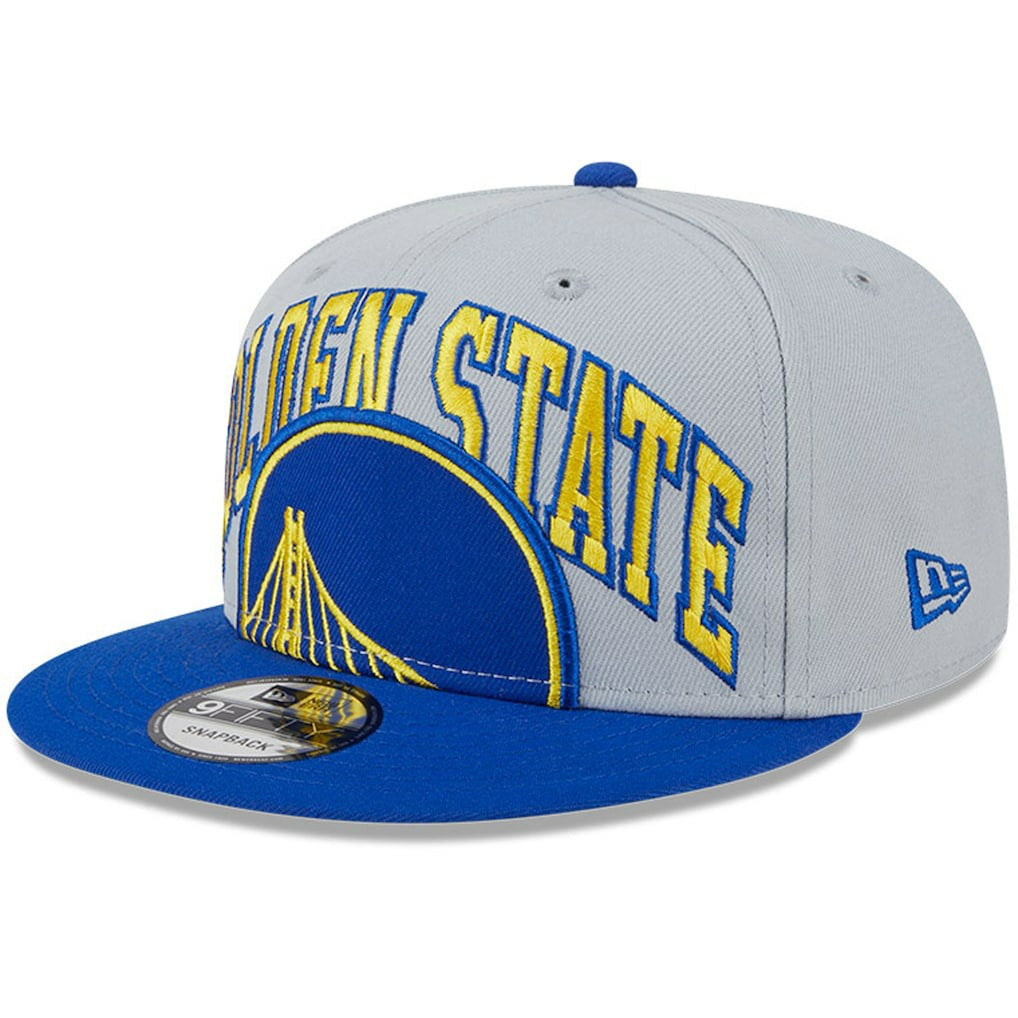 Golden State Warriors Tip-Off Two-Tone 9FIFTY Snapback Hat Gray/Royal - NBA