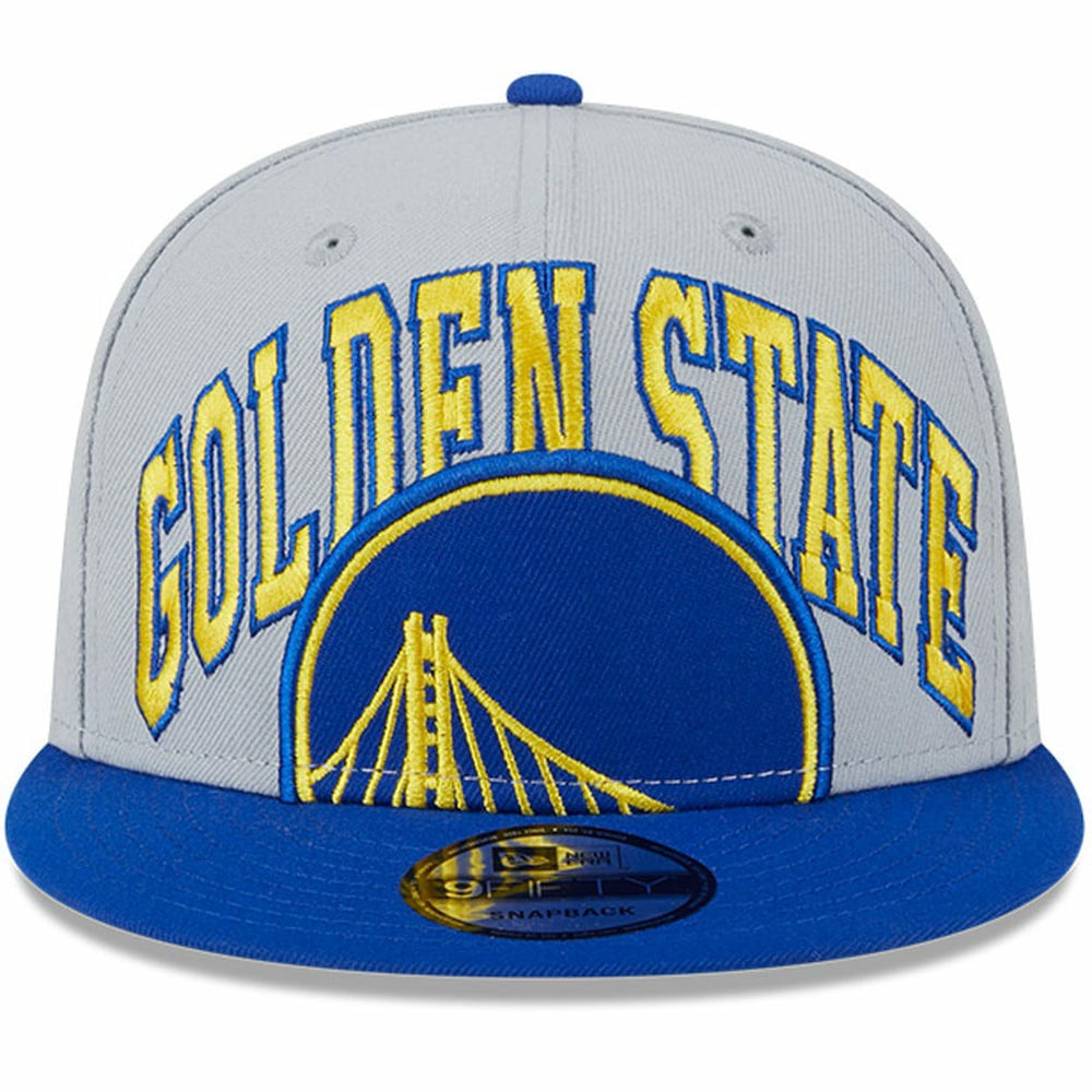 Golden State Warriors Tip-Off Two-Tone 9FIFTY Snapback Hat Gray/Royal - NBA