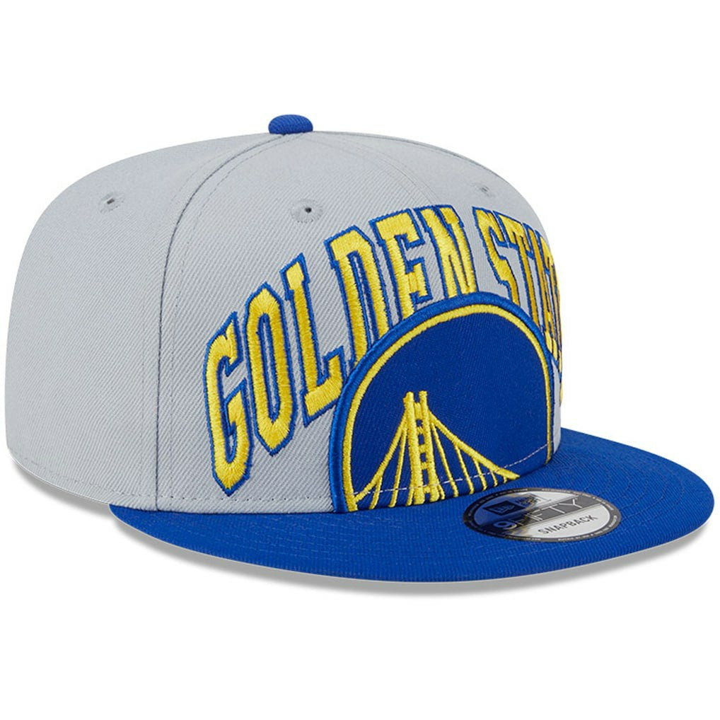 Golden State Warriors Tip-Off Two-Tone 9FIFTY Snapback Hat Gray/Royal - NBA