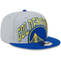 Golden State Warriors Tip-Off Two-Tone 9FIFTY Snapback Hat Gray/Royal - NBA