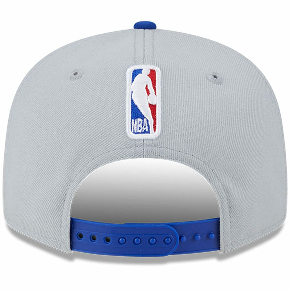 Golden State Warriors Tip-Off Two-Tone 9FIFTY Snapback Hat Gray/Royal - NBA