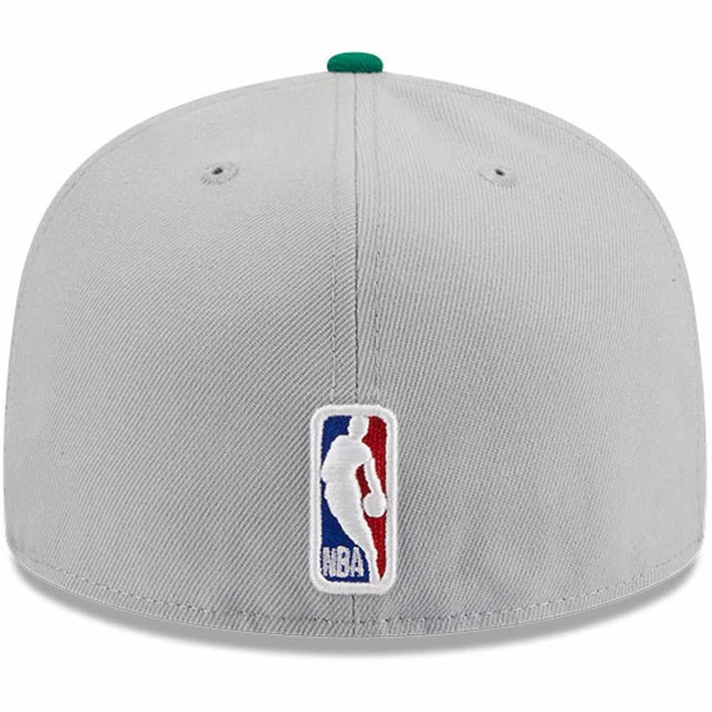 Boston Celtics Tip-Off Two-Tone 59FIFTY Fitted Hat Gray/Kelly Green - NBA