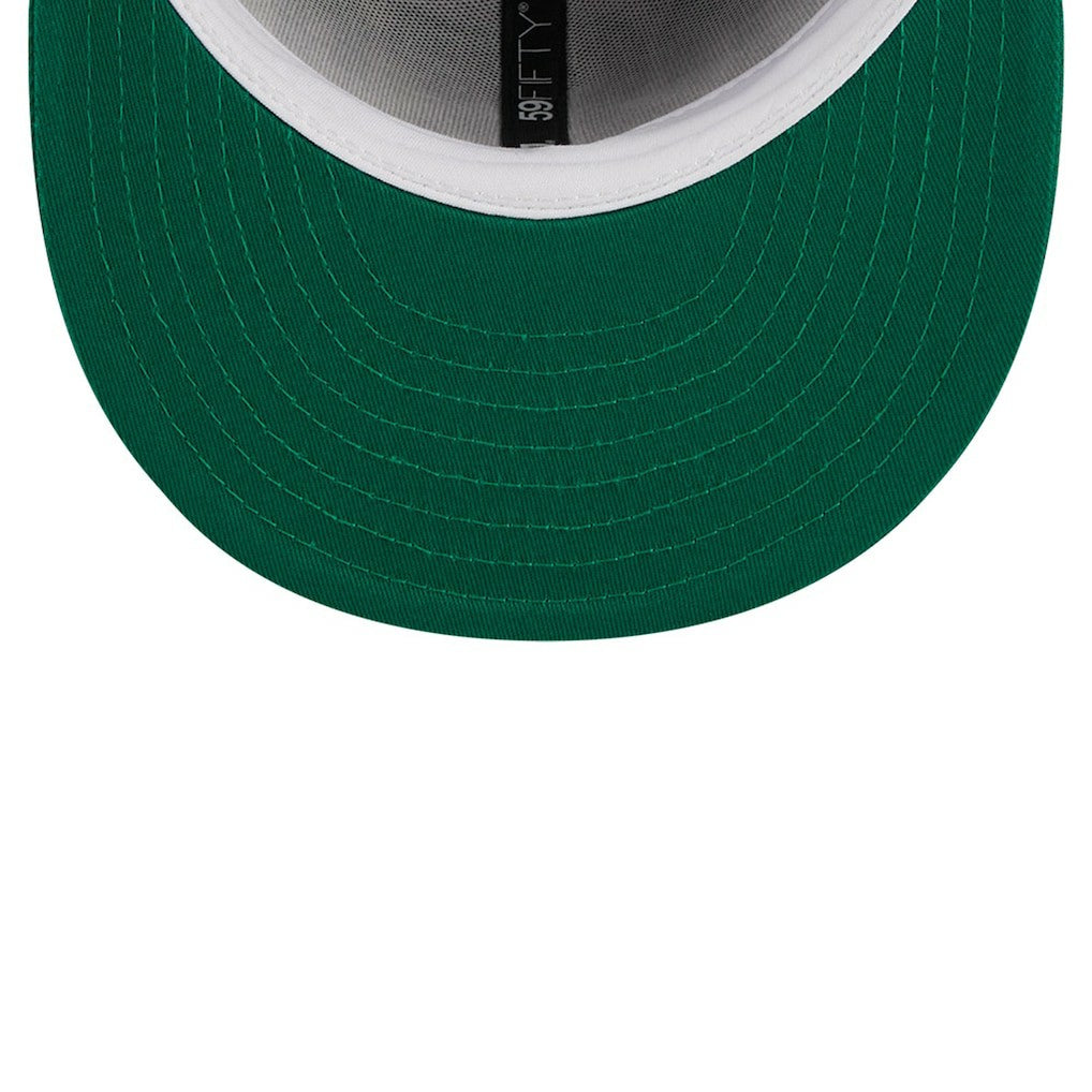 Boston Celtics Tip-Off Two-Tone 59FIFTY Fitted Hat Gray/Kelly Green - NBA