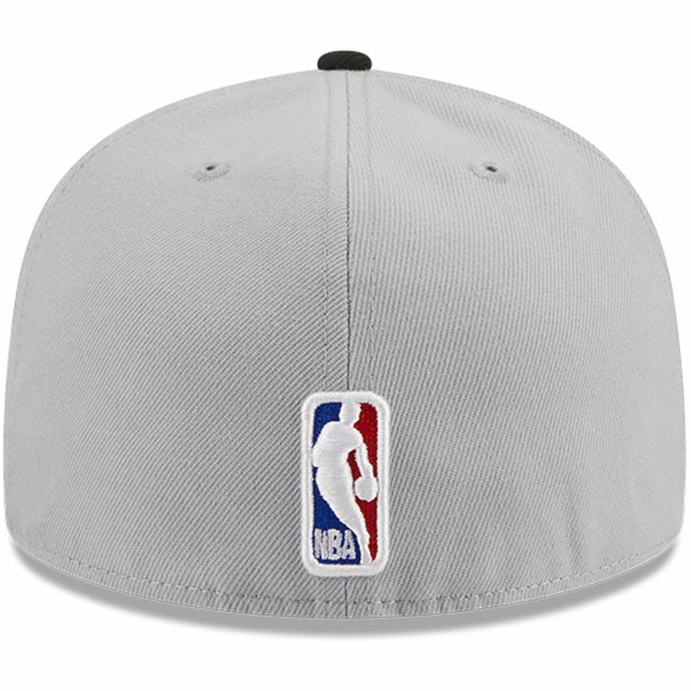 Brooklyn Nets Tip-Off Two-Tone 59FIFTY Fitted Hat Gray/Black - NBA