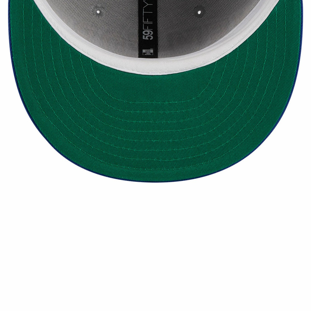 New York Knicks Tip-Off Two-Tone 59FIFTY Fitted Hat Gray/Blue - NBA