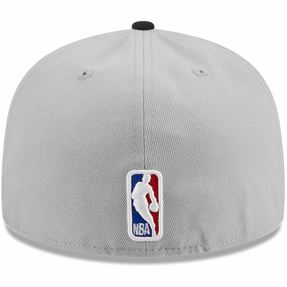 Portland Trail Blazers Tip-Off Two-Tone 59FIFTY Fitted Hat Gray/Black - NBA