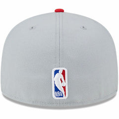 Toronto Raptors Tip-Off Two-Tone 59FIFTY Fitted Hat Gray/Red - NBA