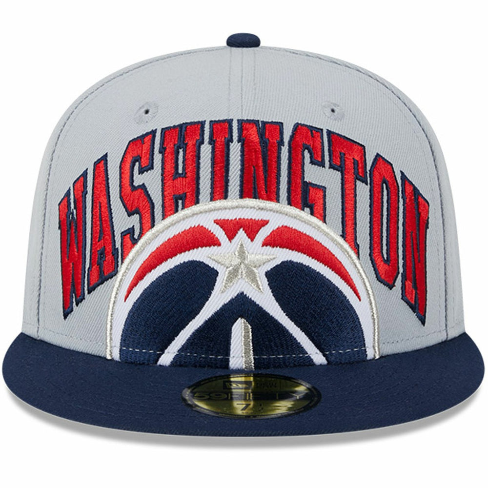 Washington Wizards Tip-Off Two-Tone 59FIFTY Fitted Hat Gray/Navy - NBA