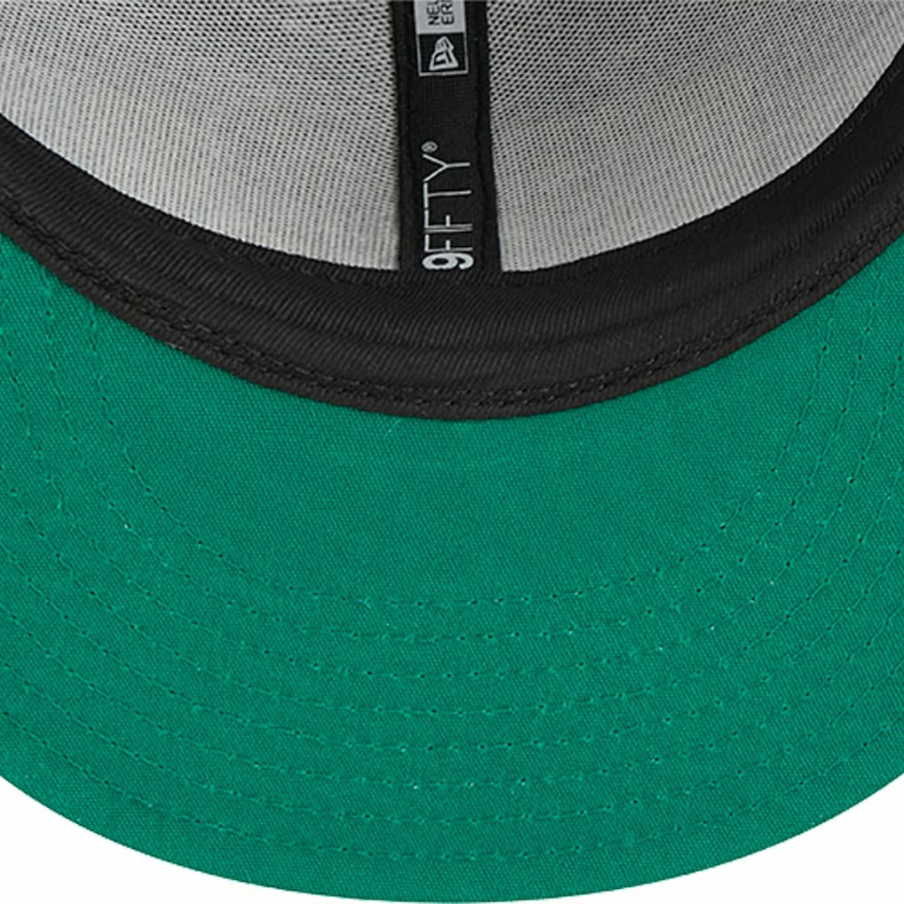 Chicago Bulls Post-Up Pin Mesh 9FIFTY Snapback Hat Black - NBA