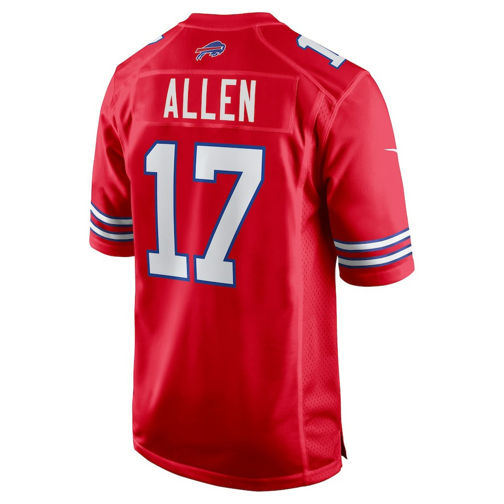Josh Allen Buffalo Bills Alternate Game Jersey Red | Nike for Sale