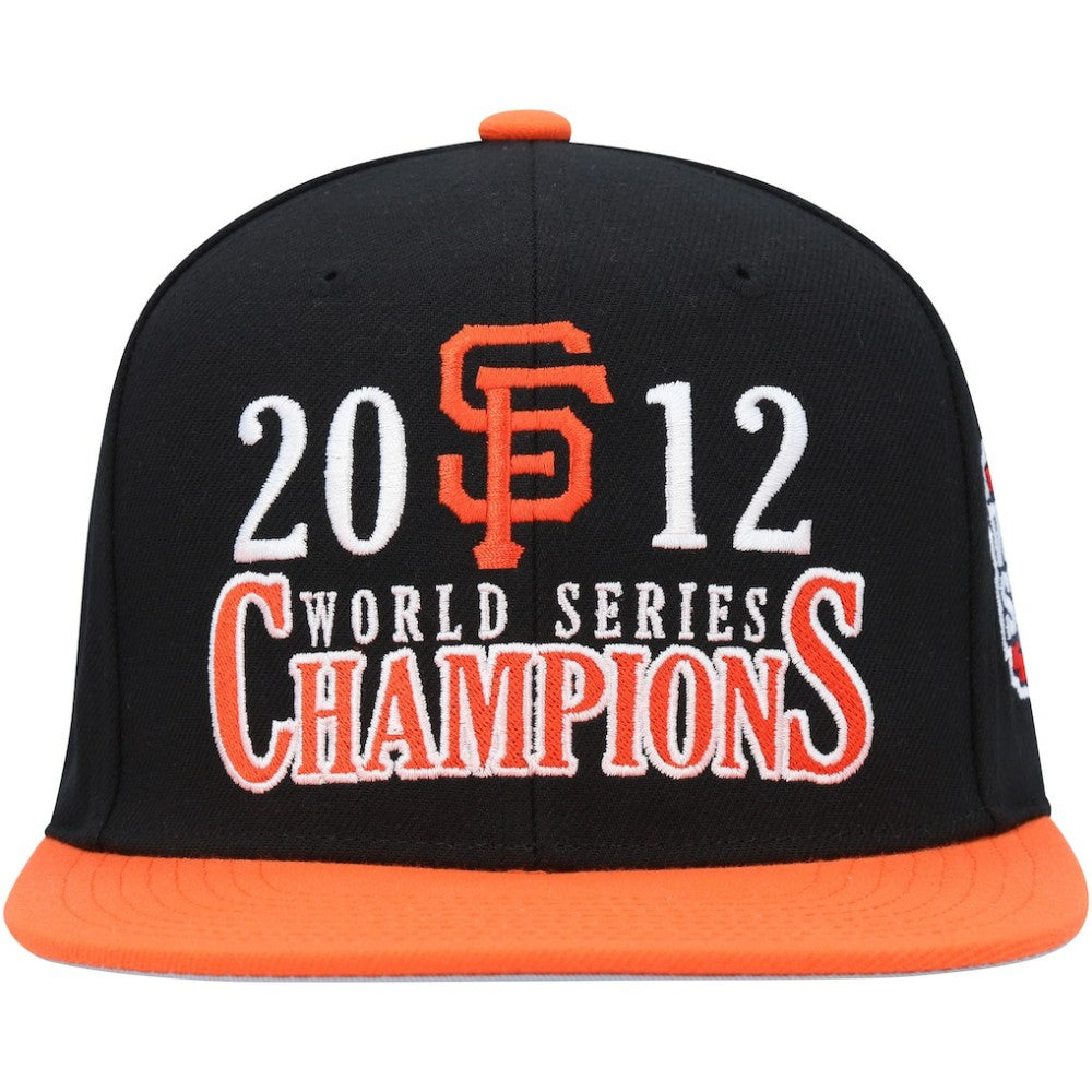San Francisco Giants Mitchell & Ness World Series Champs Snapback Hat - MLB