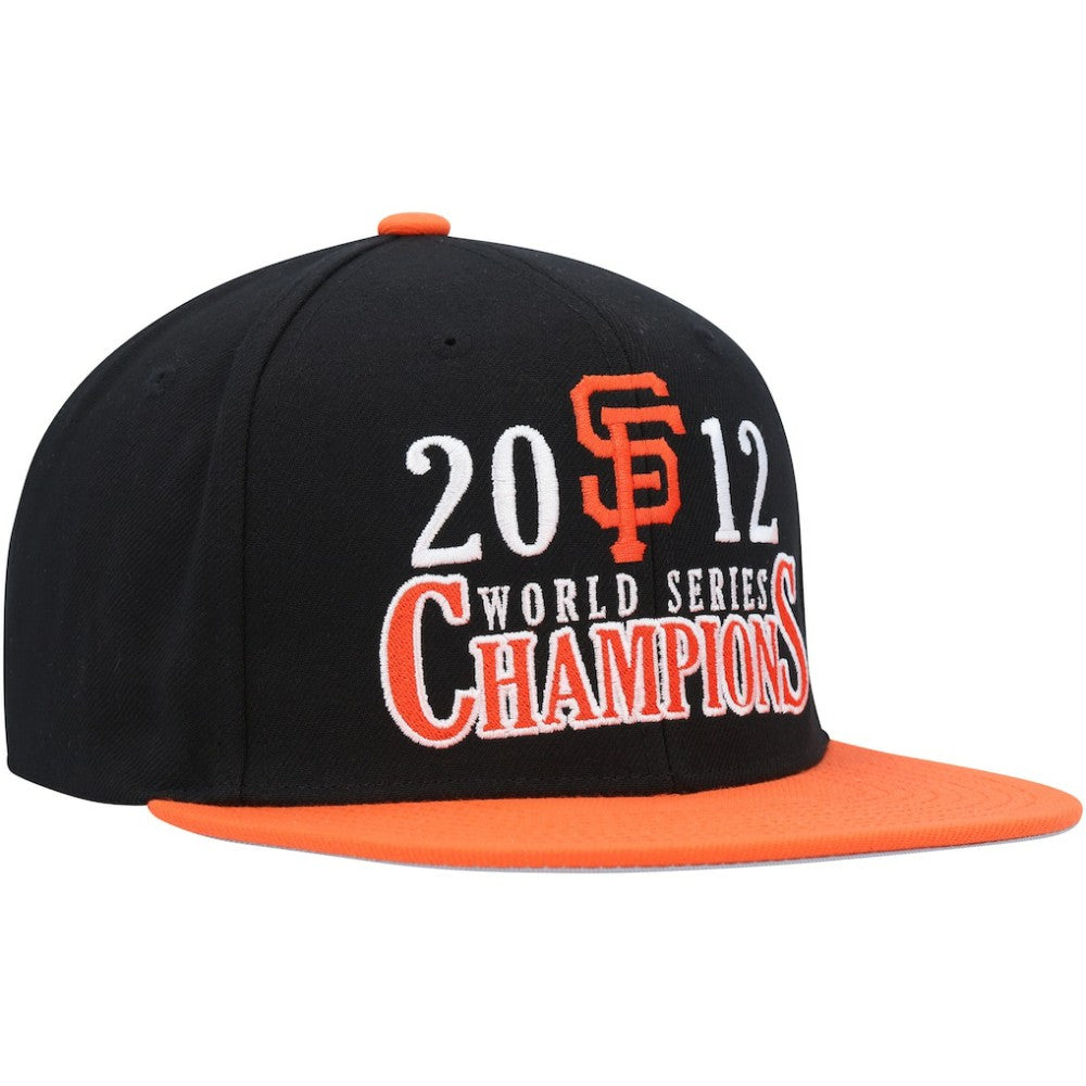 San Francisco Giants Mitchell & Ness World Series Champs Snapback Hat - MLB