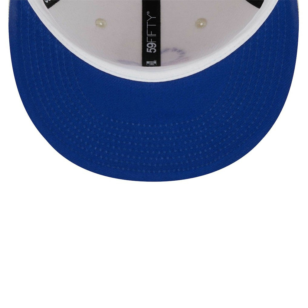 Philadelphia 76ers Piped Pop Panel 59FIFTY Fitted Hat Cream - NBA