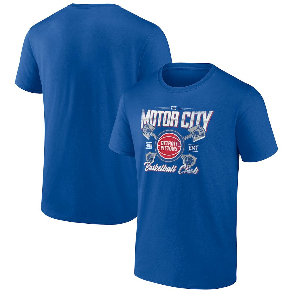 Detroit Pistons Team Pride T-Shirt Blue - NBA