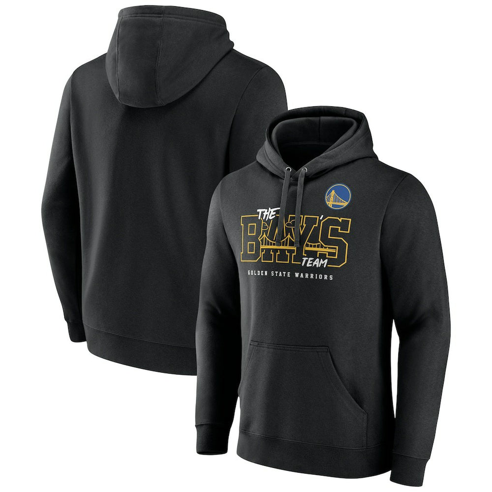 Golden State Warriors Team Pride Pullover Hoodie Black - NBA