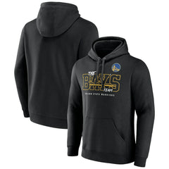 Golden State Warriors Team Pride Pullover Hoodie Black - NBA