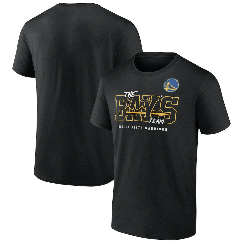 Golden State Warriors Team Pride T-Shirt Black - NBA