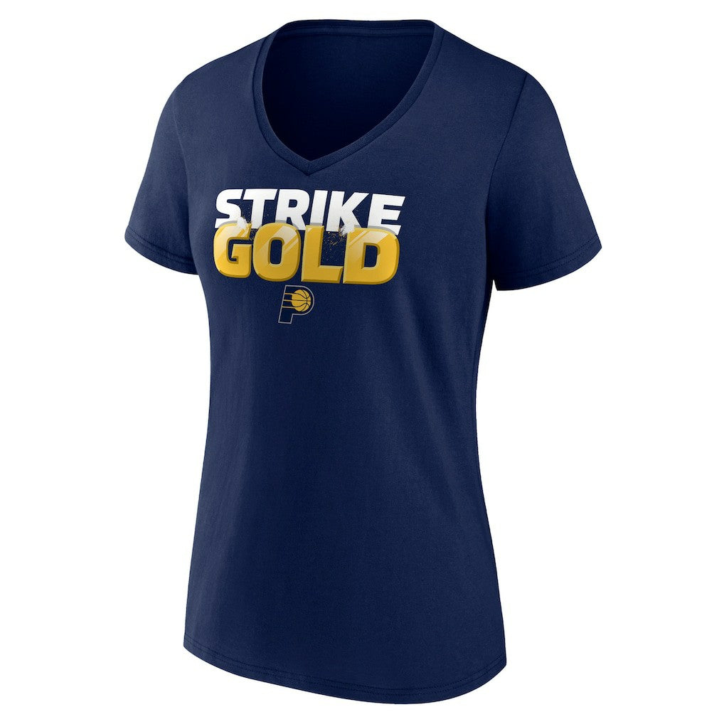 Indiana Pacers Women's Team Pride V-Neck T-Shirt Navy - NBA