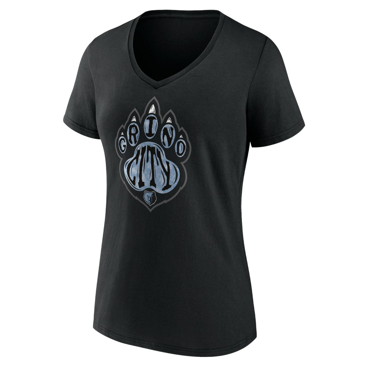 Memphis Grizzlies Women's Team Pride V-Neck T-Shirt Black - NBA