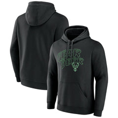 Milwaukee Bucks Team Pride Pullover Hoodie Black - NBA