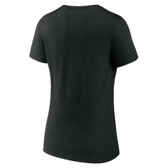 Milwaukee Bucks Women's Team Pride V-Neck T-Shirt Black - NBA