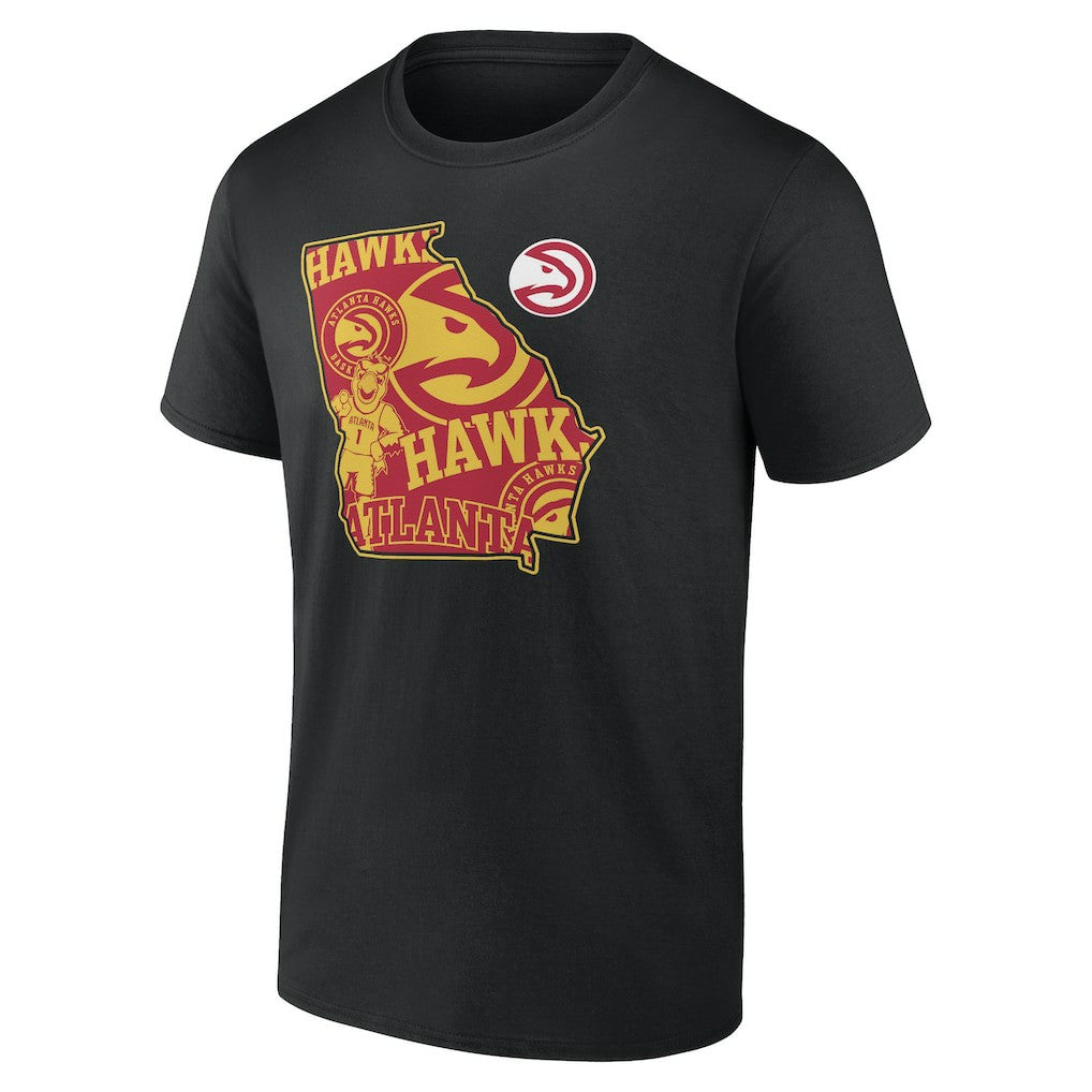 Atlanta Hawks Announcer T-Shirt Black - NBA