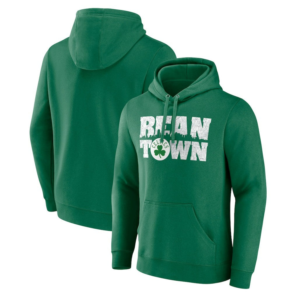 Boston Celtics Announcer Pullover Hoodie Kelly Green - NBA