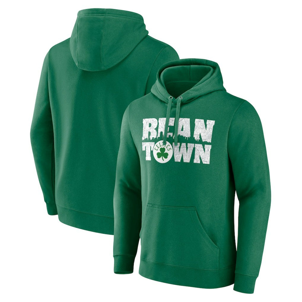 Boston Celtics Announcer Pullover Hoodie Kelly Green - NBA